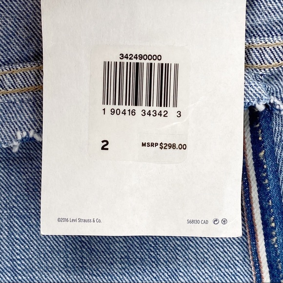 NWT Levi's Made & Crafted Patchwork Denim Jacket - Picture 12 of 16